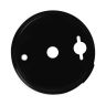 AllExtreme TBBS-099 Rear Brake Shoe Plate Cover for Old Model Bullet Classic Electra and Standard 350cc and 500cc Motorcycles (6 Inch, Black)