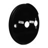 AllExtreme TBBS-099 Rear Brake Shoe Plate Cover for Old Model Bullet Classic Electra and Standard 350cc and 500cc Motorcycles (6 Inch, Black)