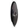 AllExtreme TBBS-099 Rear Brake Shoe Plate Cover for Old Model Bullet Classic Electra and Standard 350cc and 500cc Motorcycles (6 Inch, Black)