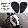 AllExtreme EXSRE29 Motorcycle Rubber Gas Tank Traction Side Pad Fuel Gas Knee Grip Decal Guard Protector Compatible for Bullet