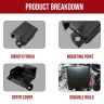 AllExtreme EXTB239 Self Start Battery Cover for Bullet Classic Electra and Standard 350cc and 500cc Motorcycles (Black)4