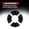 AllExtreme EXDR-030 Drum Brake Rubber Set Compatible with Bullet Classic Electra and Standard 350cc & 500cc Motorcycles (4 PCS)