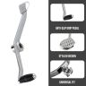 Allextreme Gear Pedal Lever Bike Accessory Heel Toe Gear Shifter Arms Durable Strength Lightweight for Motorcycle (Silver)
