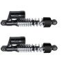 AllExtreme EXRSAS1 Rear Shocker Suspension Spring Adjustable Bike Shock Absorber for Royal Enfield Bullet Motorcycle (Black, 2 Pcs)