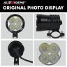 AllExtreme EXAF4LP1 4 LED CREE SMD Projector Auxiliary Fog Lamp Spot Flood Beam Worklight for Cars Motorcycle and Bikes (12W, White Light, 1 PC)