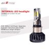Allextreme Car LED Headlight 35 Watt 3500LM Super Bright H4 Led Conversion Kit Car High/Low Beam Bulb Driving Headlamp Fog Light Chips for SUVs Trucks Sedans Motorcycle