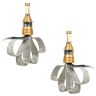 AllExtreme EXHIDP2 HID LED Headlight Bulb Headlamp Conversion Kit for HID or Halogen Replacement (60W, Pack of 2)