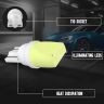 Allextreme FBG006 T10 Multipurpose LED Projector Light for Car Interior Exterior, Bike and Motorcycle (Set of 2)