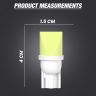 Allextreme FBG006 T10 Multipurpose LED Projector Light for Car Interior Exterior, Bike and Motorcycle (Set of 2)