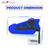 Allextreme LED Handguard 8 Watts Vision Light Lamp for ATV MX Off-Road Bright (Blue)