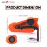 Allextreme LED Handguard 8 Watts Vision Light Lamp for ATV MX Off-Road Bright (Orange)