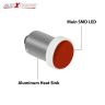Allextreme EXBA9SR1 BA9S LED Parking Light Super Bright 5 SMD Car Interior License Plate Wedge Dome Trunk Dashboard Bulb for Car Bike and Motorcycle (5W, Red, 2 PCS)