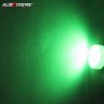 Allextreme EXBA9SG6 BA9S LED Parking Light Super Bright 5 SMD Car Interior License Plate Wedge Dome Trunk Dashboard bulb for Car Bike and Motorcycle (5W, Green, 2 PCS)