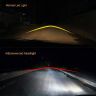 AllExtreme EXH4W2 Car LED H4 Headlight Conversion Kit Lamp Bulbs for Front Fog Headlamp for Cars and Bike (80W, Pack of 2)