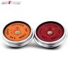 AllExtreme EXSLS2S Waterproof Super Loud Horn Air Siren Universal 12V 335Hz 115dB Air Siren Speaker for Car, Motorcycle, SUV, Bus, Truck and Off Road Vehicles (Red)