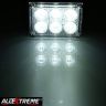 Allextreme EX6FO2P 6 LED Fog Light Bar Waterproof High Beam Off Road Driving Work Lamp for Motorcycle and Cars (18W, White Light, 2 PCS)