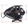 Allextreme EXU5FLB1 U5 CREE Aluminium Alloy LED Driving Fog Light for All Motorcycles, ATV and Bikes