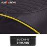 Allextreme PU Leather Seat Cover Anti-Skid Split Cushion Durable, Reinforced Stitching, Comfortable Design, Dustproof & Waterproof for Motorcycle (Model-14)