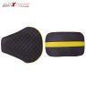 Allextreme PU Leather Seat Cover Anti-Skid Split Cushion Durable, Reinforced Stitching, Comfortable Design, Dustproof & Waterproof for Motorcycle (Model-14)