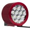 Allextreme EX12FH1 12 LED Fog Light with Attached High Decibel Loud Sound Horn for Motorcycle and Cars (Random Colors, 1 PC)