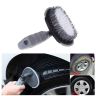 AllExtreme EXCTCB1 T-Type Car Tyre Cleaning Brush Scrubber with Antislip Handle Multi-Functional SUV Tire Wheel Rim Hub Washing Cleaner