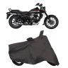 AllExtreme EXSBCB1 Universal Waterproof Motorcycle Bike Body Cover for All Weather Outdoor Sun Wind and Rain Protection (Extra Large, Black)