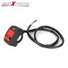 Allextreme EXG9FGS 9 LED Round Fog Light Spot Beam Waterproof Heavy Duty Work Light with Switch for Motorcycle Jeep Off Road Cars Truck Boat (9W, White Light, 2 PCS)