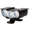 Allextreme EX3OEB1 3 LED Owl Eye Waterproof CREE LED Fog Light with High Beam/Low Beam Function for Bike/Motorcycle and Cars (30W, Black, 1 PC)