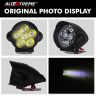Allextreme EX12LDWS 6 LED Fog Light White Light Waterproof Mirror Mount Driving Work Lamp with Mounting Holes for Motorcycles and Cars (9W, 2 PCS)
