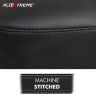 Allextreme Motorcycle Seat Cover PU Leather Anti Skid Split Water-Resistant Bike Cushion Compatible with All Motorcycles- (Black, Model-20)