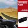 Allextreme EXCSCEB PU Leather Motorcycle Bike Seat Cushion Cover Anti Skid Seat Cover for Standard and Electra 350cc and 500cc (Blue)