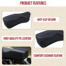 Allextreme EXCSCEB PU Leather Motorcycle Bike Seat Cushion Cover Anti Skid Seat Cover for Standard and Electra 350cc and 500cc (Blue)