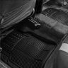 AllExtreme EXFM5CFB Universal Car Floor Mat (Set of 4, Black)