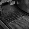 AllExtreme EXFM5CFB Universal Car Floor Mat (Set of 4, Black)