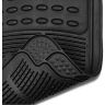 AllExtreme EXFM5CFB Universal Car Floor Mat (Set of 4, Black)