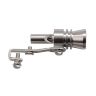 AllExtreme EXSWL01 Universal Turbo Sound Car Silencer Whistle Exhaust Pipe Blowoff Valve Simulator for Cars (XL)