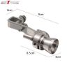 AllExtreme EXSWL01 Universal Turbo Sound Car Silencer Whistle Exhaust Pipe Blowoff Valve Simulator for Cars (XL)