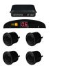 AllExtreme EXRPSFC Car Reverse 4 Parking Sensor System Reverse Backup Radar System with LED Display