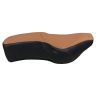 AllExtreme EXBSCET PU Leather Motorcycle Bike Seat Cushion Cover Anti Skid Seat Cover for Standard and Electra 350cc and 500cc (Tan)
