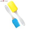 AllExtreme EXBPB2P Silicone Pastry Basting Brushes BPA Free Heat Resistant Food Grade for Baking, Marinating & Grilling (Set of 2, Random Color)