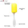 AllExtreme EXBPB2P Silicone Pastry Basting Brushes BPA Free Heat Resistant Food Grade for Baking, Marinating & Grilling (Set of 2, Random Color)
