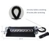 Allextreme AEXSL01 8 LED Car Emergency Dash Strobe Flash Warning Light Police Car Styling Lamp with Suction Cups for Interior, Roof and Windshield (Red and Blue, 8W)