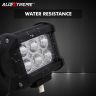 Allextreme Universal 6 LED Fog Light Spot Flood Water Resistant Driving Lamp with Handlebar Switch for Motorcycle Bike Car Off-road ATV SUV (18 W, 2 Pcs)