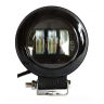 Allextreme EX4IFL1 40W Headlight Universal 4 Inch Waterproof Off Road Driving CREE 3 LED Fog Lamp for Bike Jeep Car (Pack of 1, White)