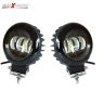 Allextreme EX4IFL1 40W Headlight Universal 4 Inch Waterproof Off Road Driving CREE 3 LED Fog Lamp for Bike Jeep Car (Pack of 1, White)