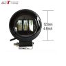 Allextreme EX4IFL2 3 LED Headlight Lamp Universal Waterproof Off Road Driving CREE LED Fog Light for Bike, Jeep and Cars (40W, White, 2 PCS, 6 Months Warranty)