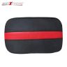 Allextreme PU Leather Seat Cover with Anti Skid Split Cushion Reinforced Stitching Dust Water Resistant for 350cc Bullet Classic Models (Black & Red)