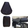 Allextreme PU Leather Bike Seat Cover- | Thick Cushioning | Anti-Slip | Water-Resistant | Split Cushion | with Brand Name Design Bike Accessories -for Royal Enfield Classic 350cc
