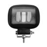Allextreme EX3FB1P 40W 3 LED Headlight Lamp Universal Water Resistant Off Road Driving Fog Light with Mounting Brackets for Thar Wrangler SUV (White, 1 PC, 6 Months Warranty)