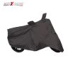 AllExtreme AEBODYC Waterproof Bike Body Cover Heavy Duty Custom Fit Compatible with Royal Enfield Bullet Classic, Electra and Standard (Black, Large)